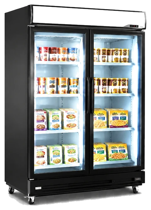 600L Upright Display Freezer