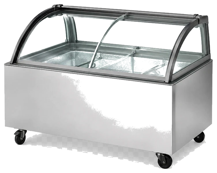 Glass Top Freezer 250L
